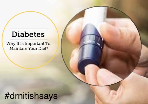 Diabetes : Importance of Diet.